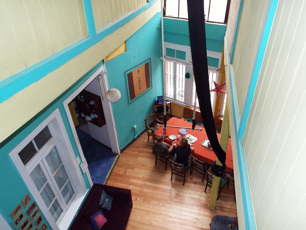 Hostal Casa Verde Limon Valparaíso Esterno foto