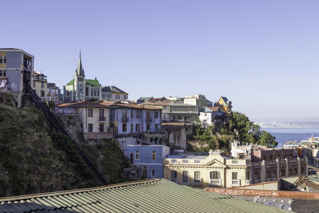 Hostal Casa Verde Limon Valparaíso Esterno foto