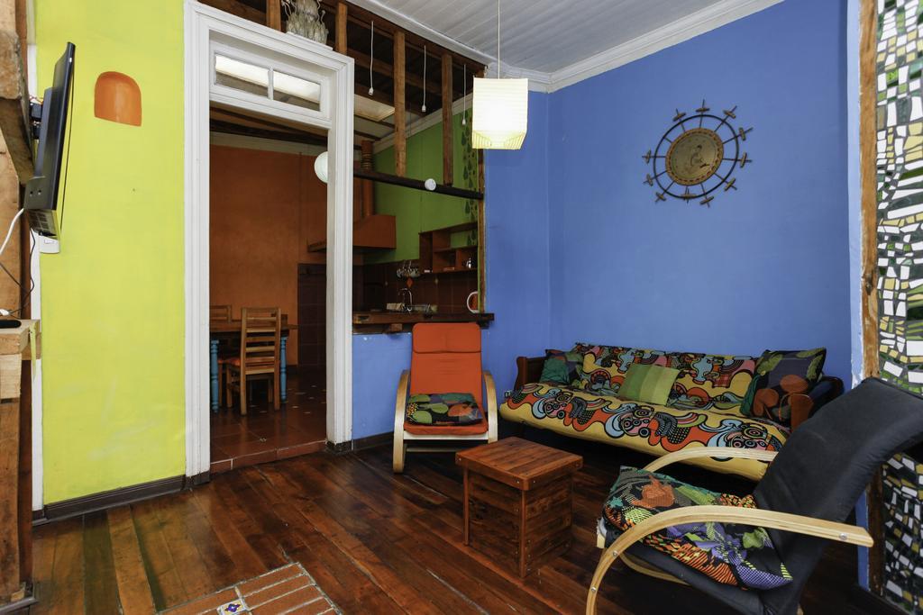 Hostal Casa Verde Limon Valparaíso Esterno foto