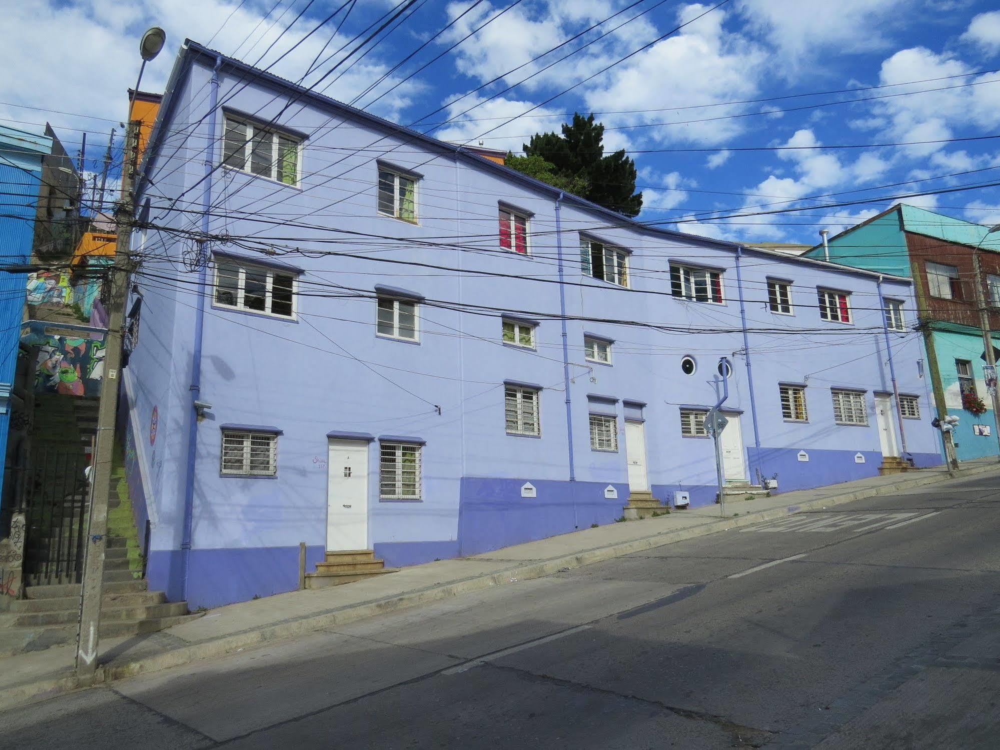 Hostal Casa Verde Limon Valparaíso Esterno foto