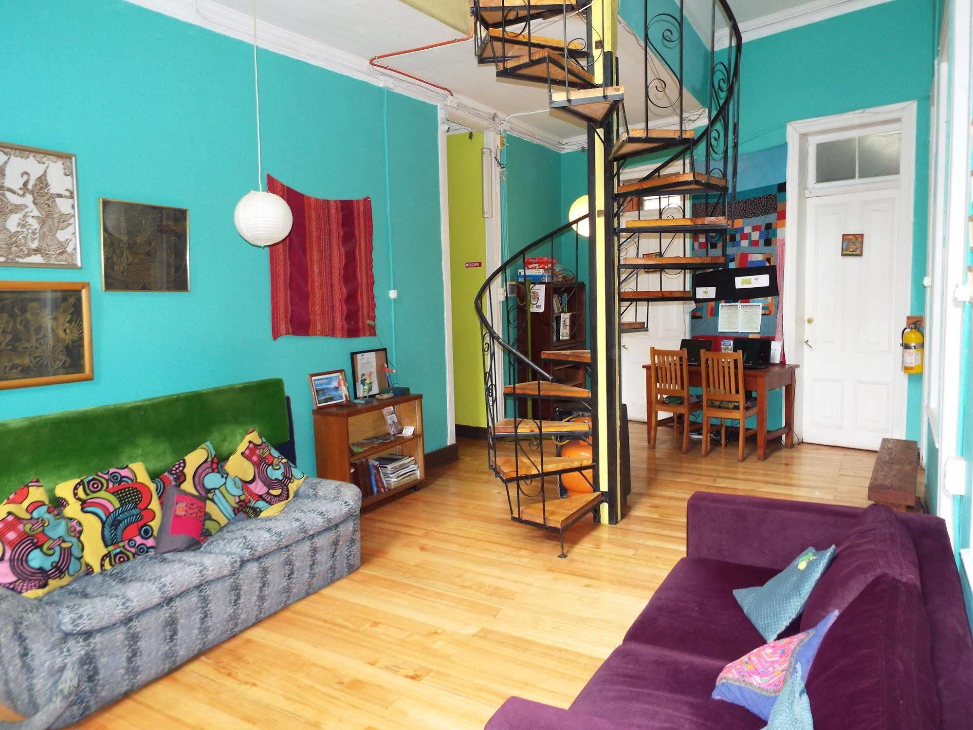 Hostal Casa Verde Limon Valparaíso Esterno foto