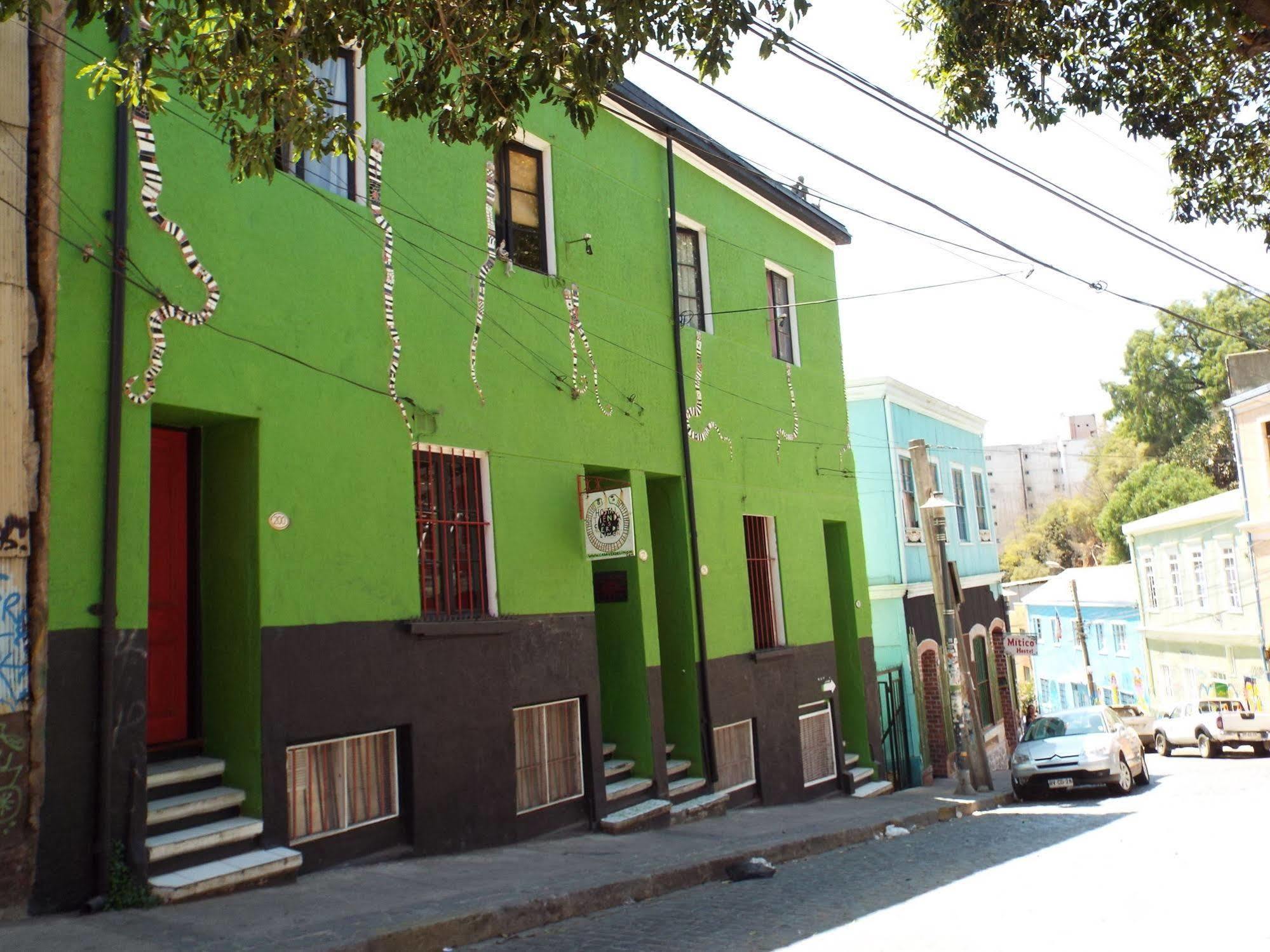 Hostal Casa Verde Limon Valparaíso Esterno foto